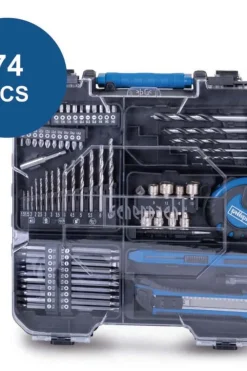 Scheppach IXES C-CDTB74/1-X slagbormaskin m/2 batteri og bits