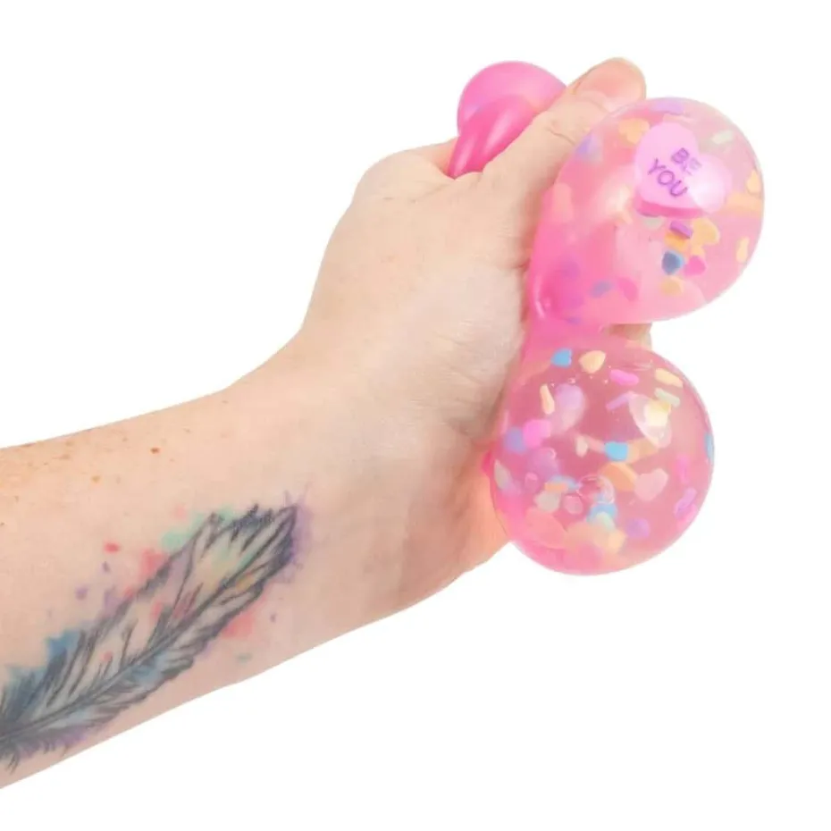 SCRUNCHEMS Kind Heart Squish Bear klemmeleke