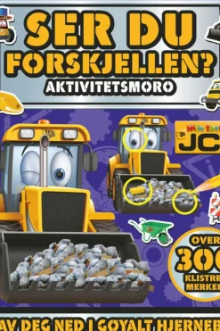 Ser du forskjellen? Aktivitetsmoro med JCB