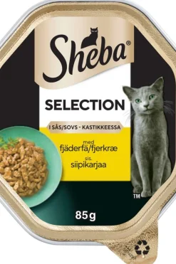 Sheba® Selection Fjærkre 85g