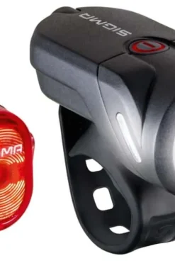 Sigma Aura 35 USB sykkellykt sett med baklys