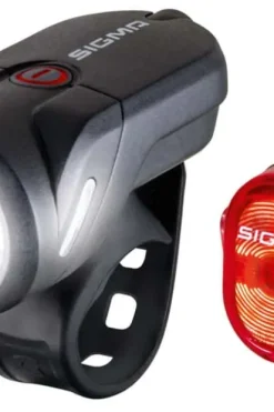 Sigma Aura 35 USB sykkellykt sett med baklys