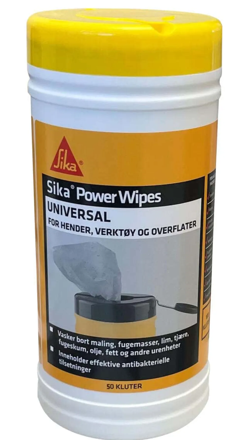 Sika Power wipes 50-pk