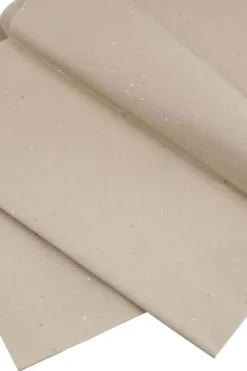 Silkepapir med glitter 6pk