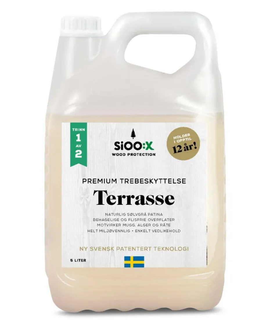 SiOO:X premium trebeskyttelse trinn 1 av 2