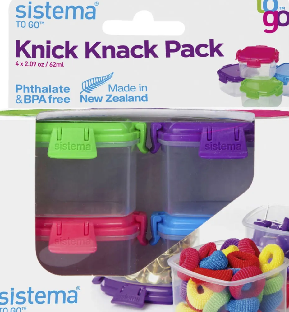 Sistema® to go Knick Knack Pack 4stk