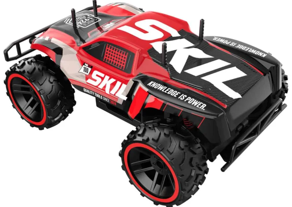 Skil 3021 RC bil og slagdrill m/batteri