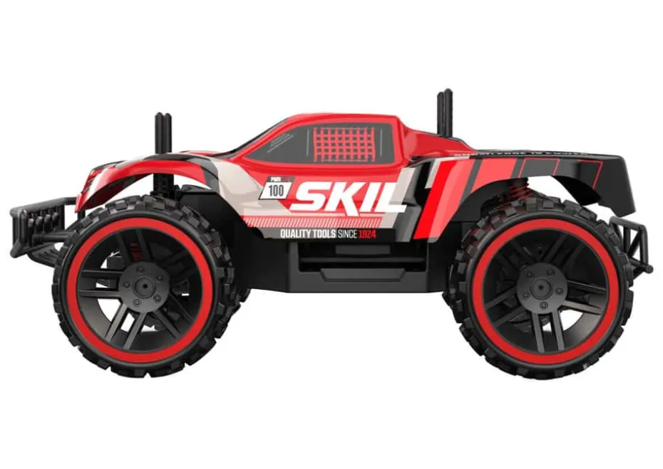 Skil 3021 RC bil og slagdrill m/batteri