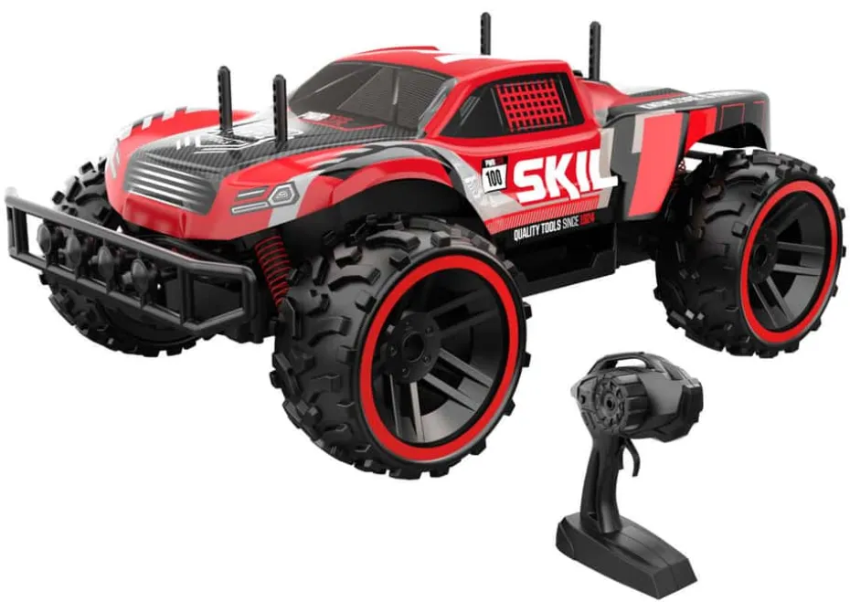 Skil 3021 RC bil og slagdrill m/batteri