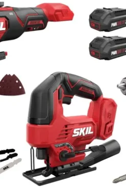 Skil CK1E3361BA verktøysett m/2 batterier