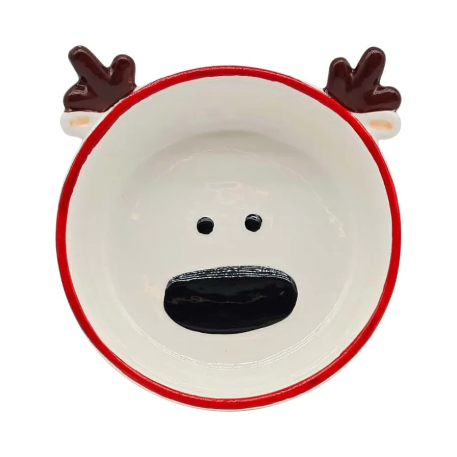 Skål med reinsdyrmotiv