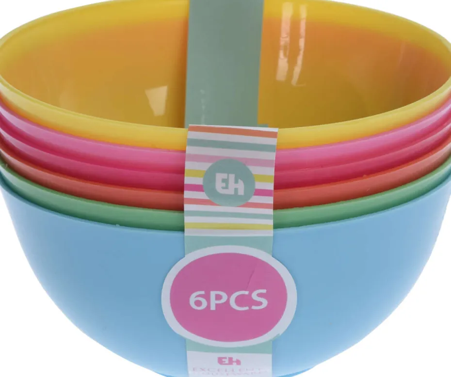 Skåler i plast 6pk