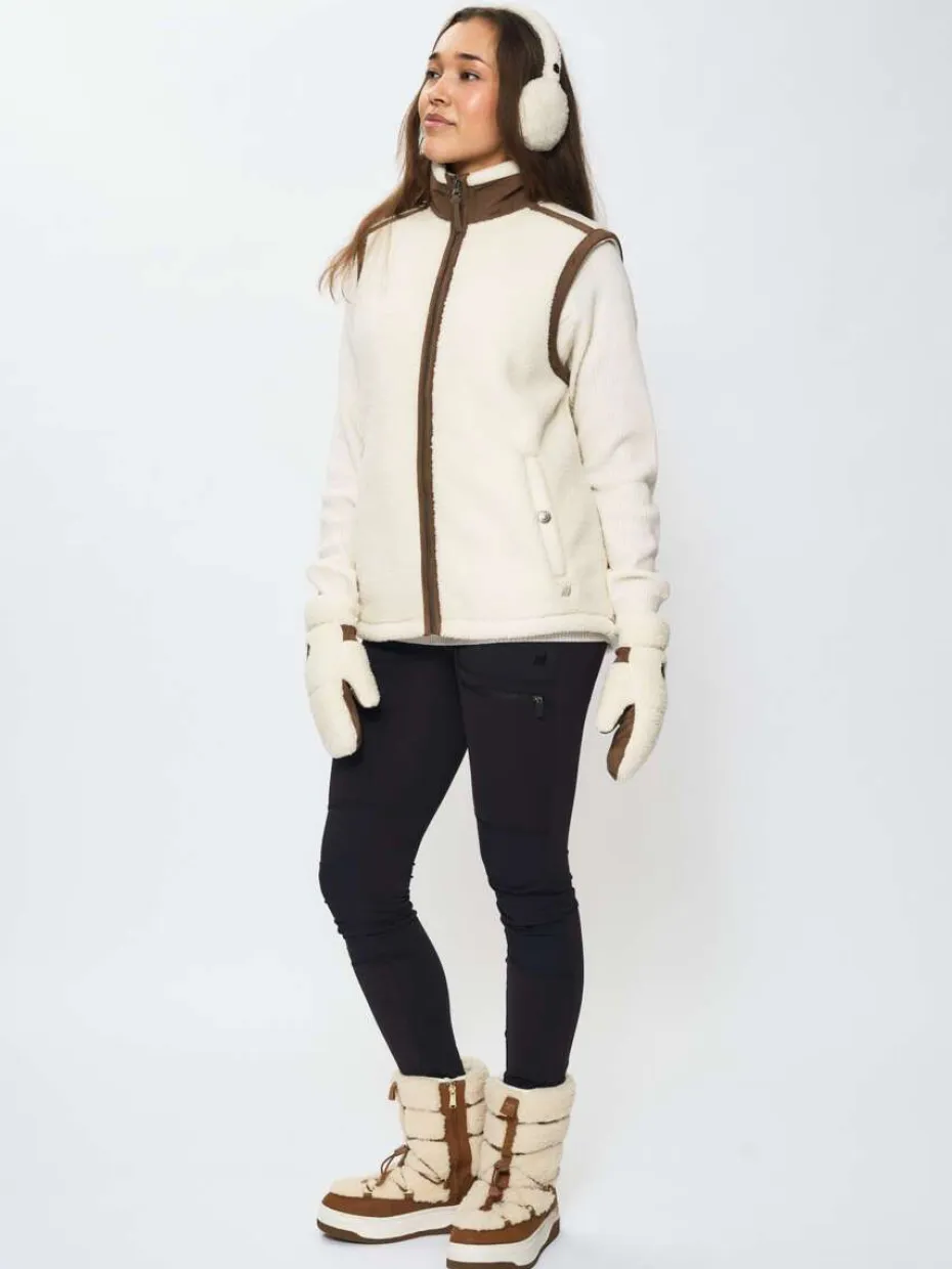 Skogstad Una pilefleece vest dame