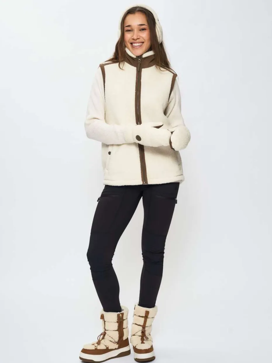 Skogstad Una pilefleece vest dame