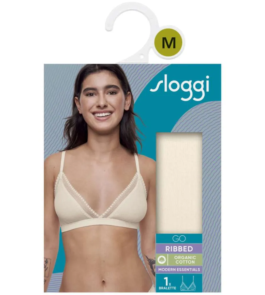 Sloggi Go Ribbed bralette dame