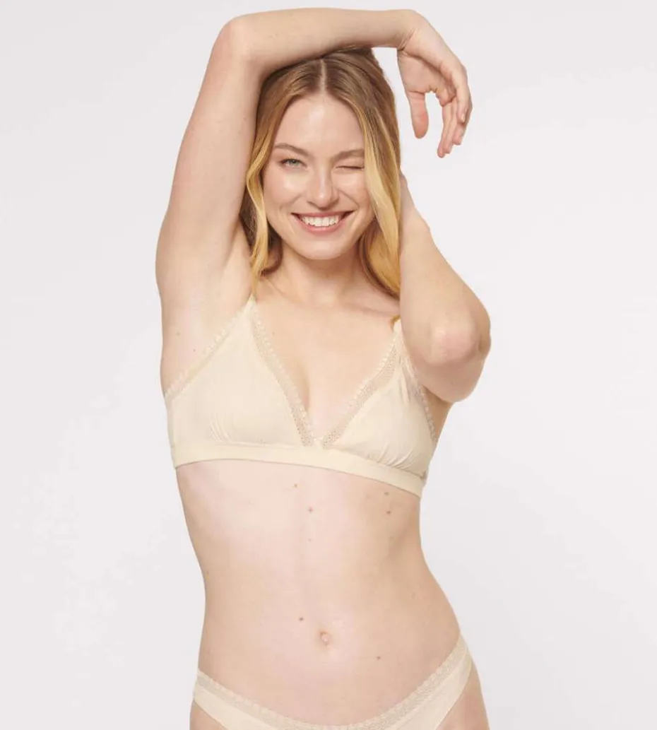 Sloggi Go Ribbed bralette dame