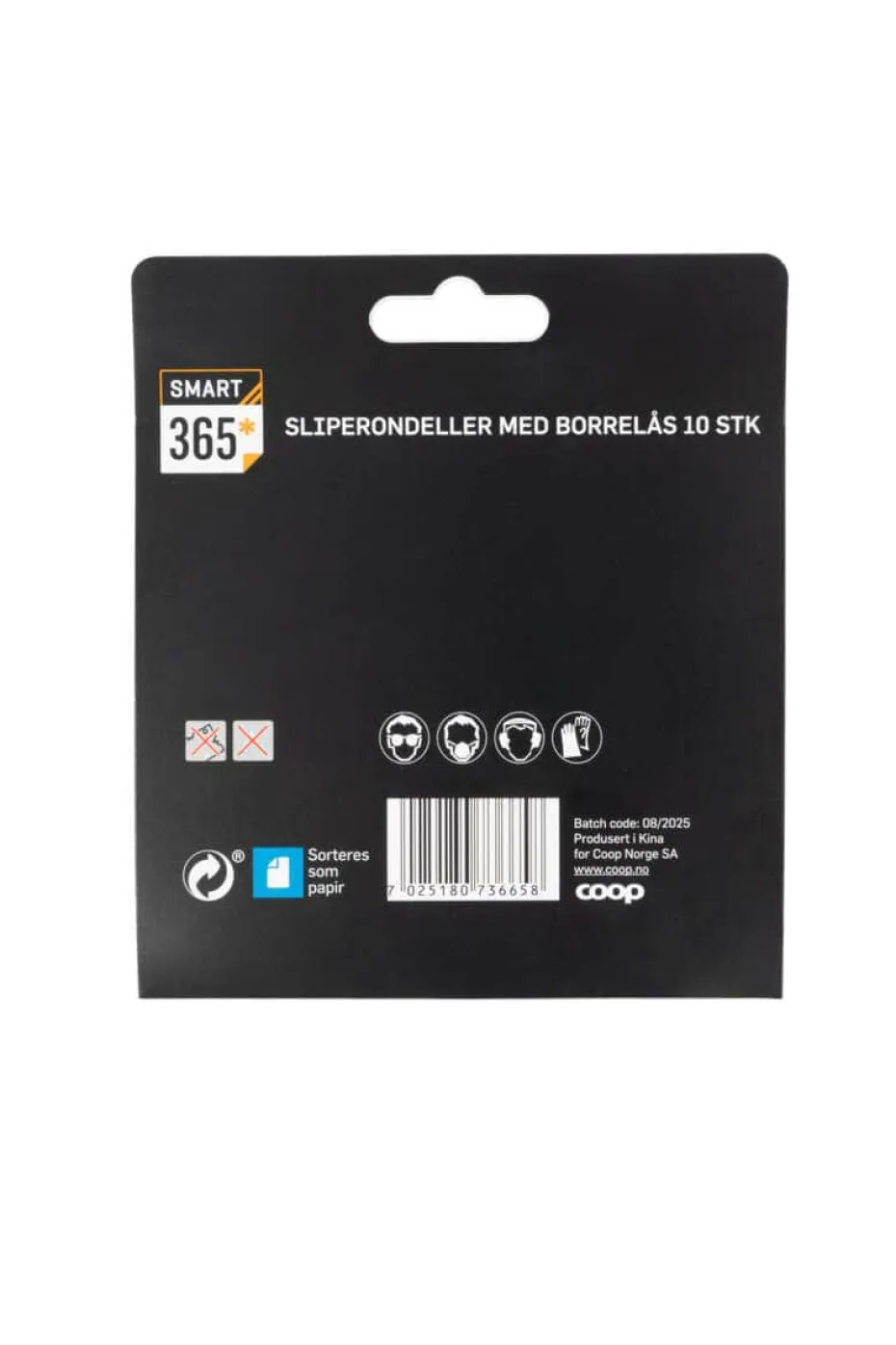 Smart 365* slipepapir 10-pk