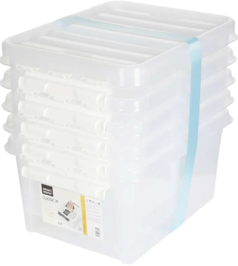 Smartstore™ Classic 31 L oppbevaringsboks 5 pk.