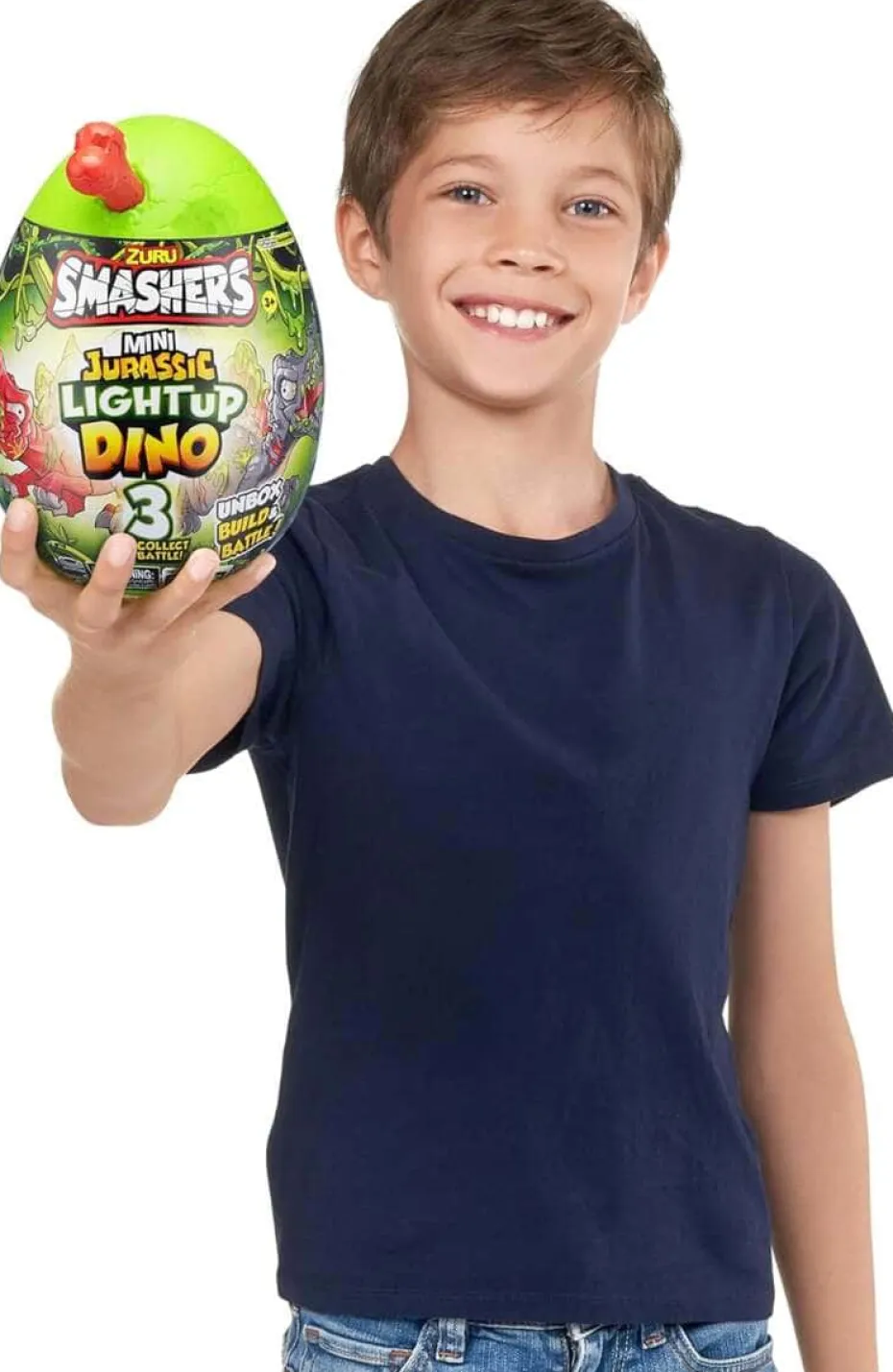 Smashers Nano Jurassic Light-Up Dino S1 overraskelsesegg