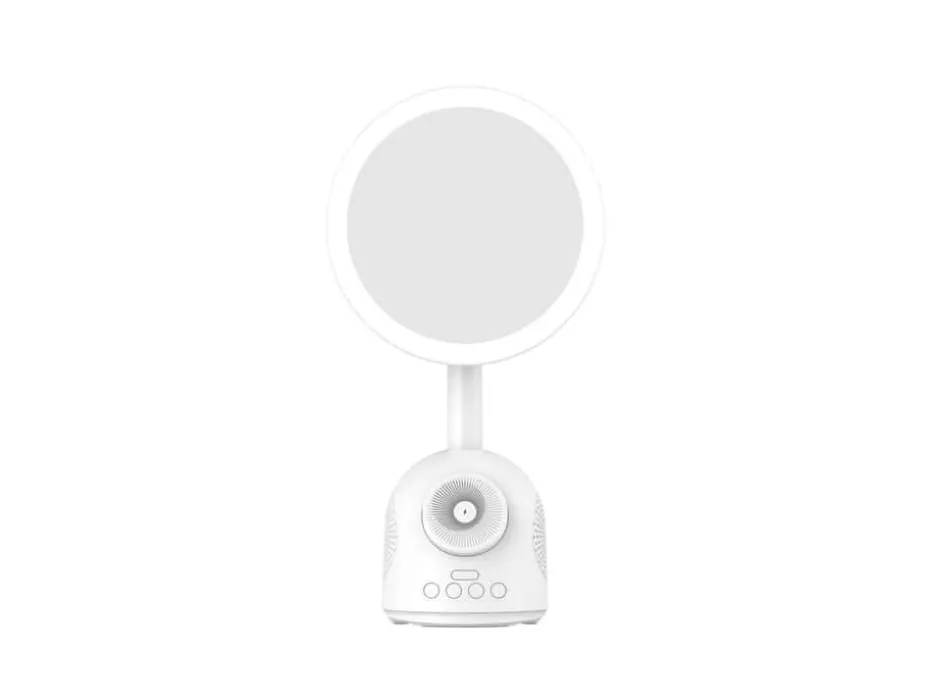 Sminkespeil med LED-lys og høyttaler W3039