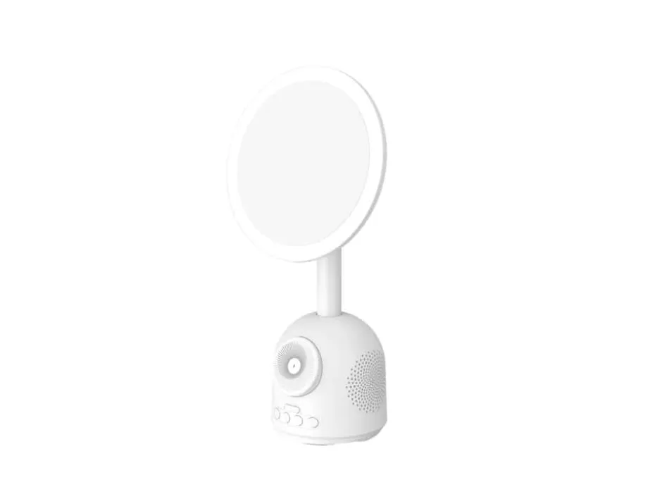 Sminkespeil med LED-lys og høyttaler W3039