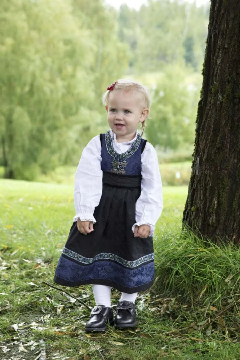 Småtroll Ida festdrakt baby