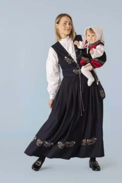 Småtroll Ida festdrakt baby