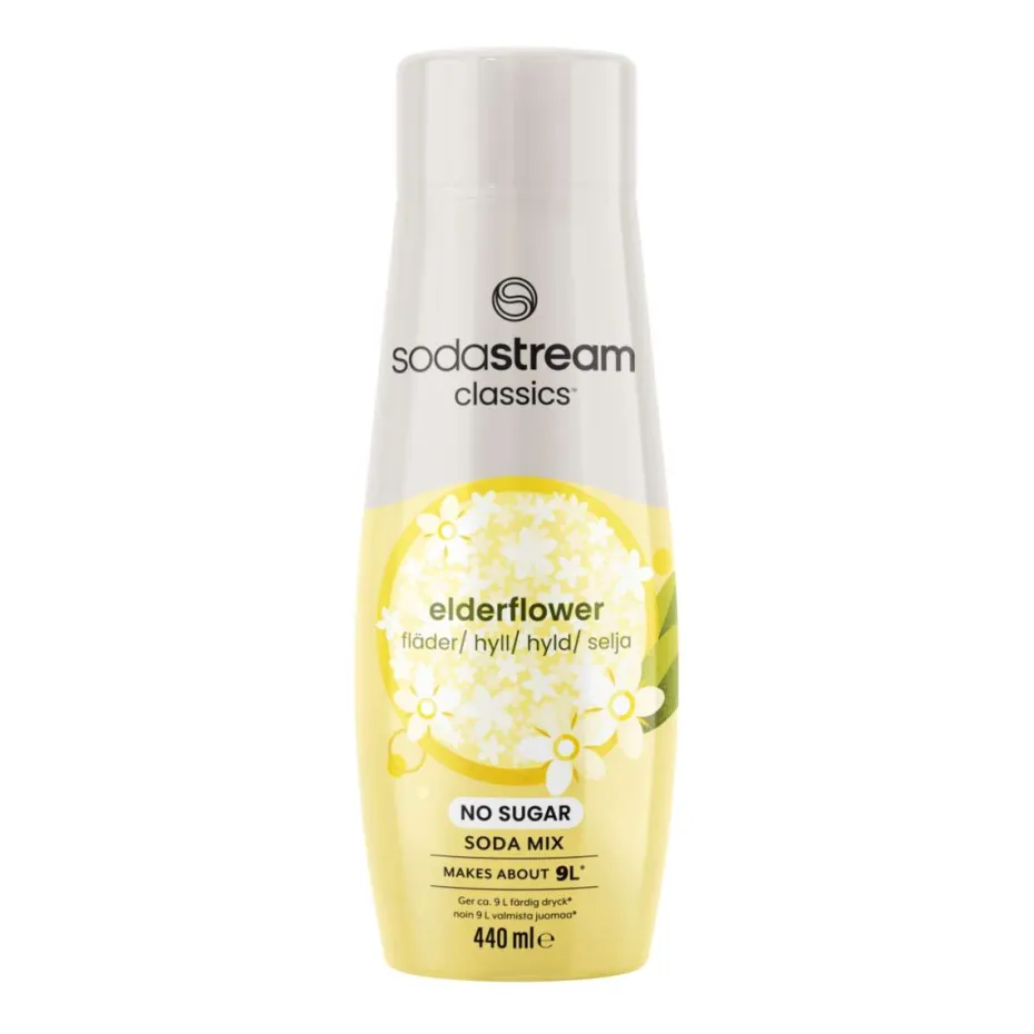 SodaStream® Elderflower No Sugar
