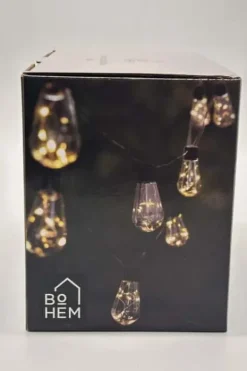 Solcelle LED lenke m/pærer