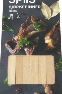 SPiiS bjørkepinner 16stk
