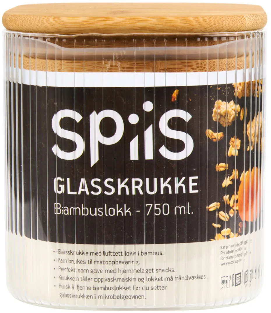SPiiS glasskrukke