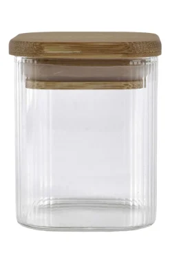 SPiiS glasskrukke med bambuslokk