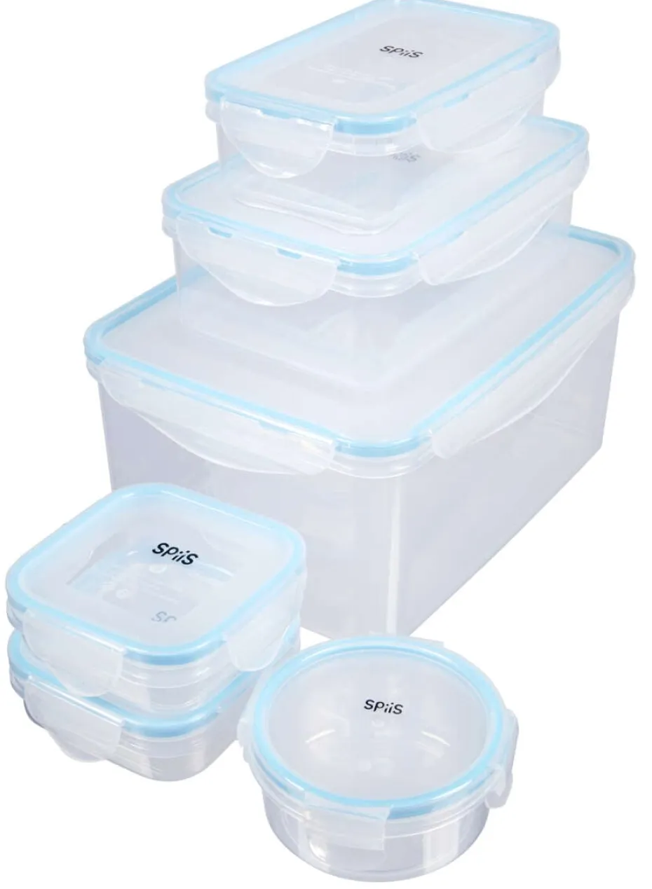 SPiiS Mo matoppbevaringsbokser 6pk