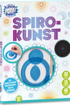 Spirokunst -bok- og lekesett