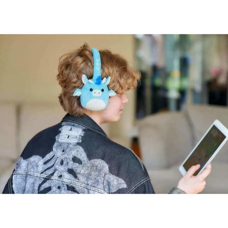 Squishmallows® Plush trådløse on-ear hodetelefoner