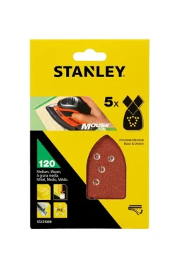 Stanley STA31009 Mouse slipepapir 5-pk