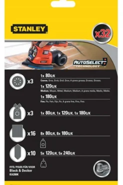 Stanley STA37095 multislipepapir 32-pk