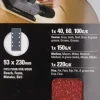 Stanley STA31136 slipepapir 5-pk