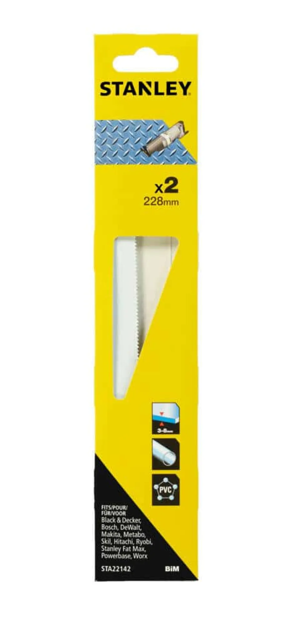 Stanley STA22142 bajonettsagblad