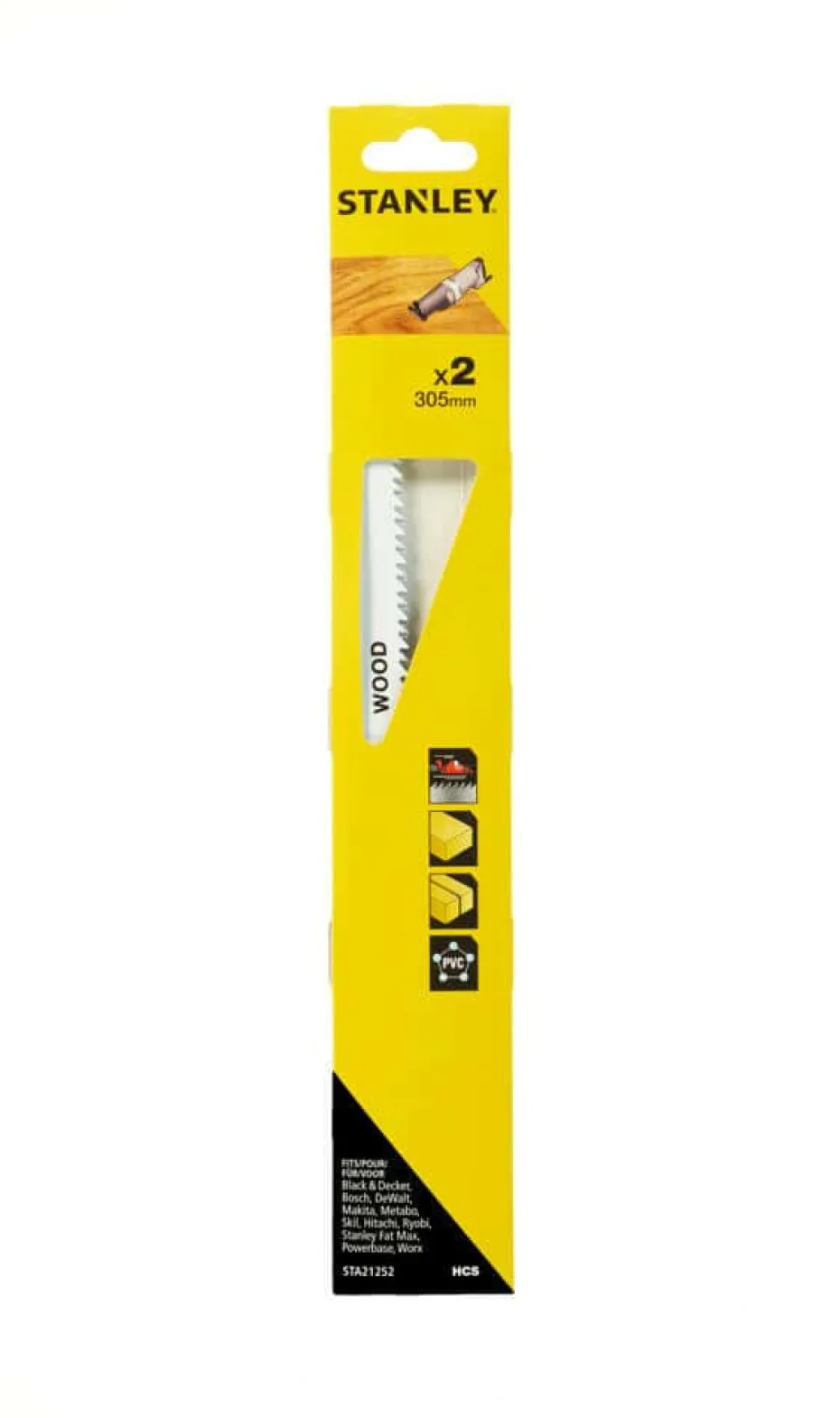 Stanley STA21252 bajonettsagblad