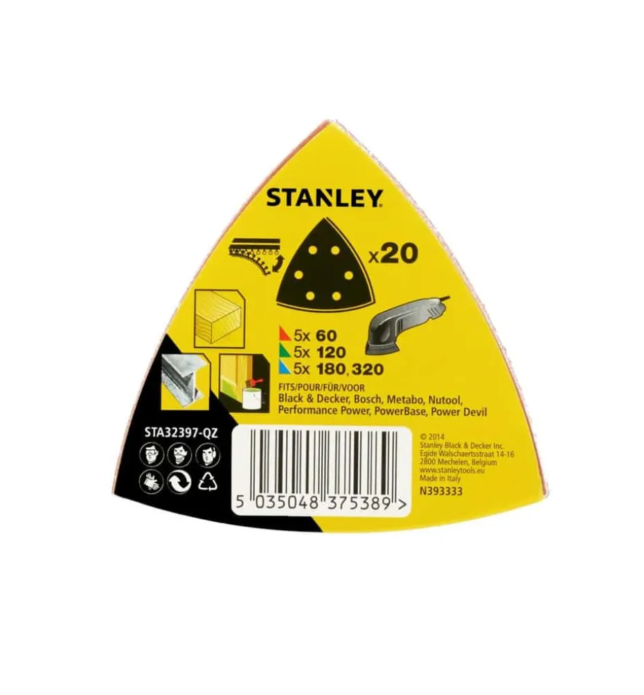 Stanley STA32397 Delta slipepapir 20-pk