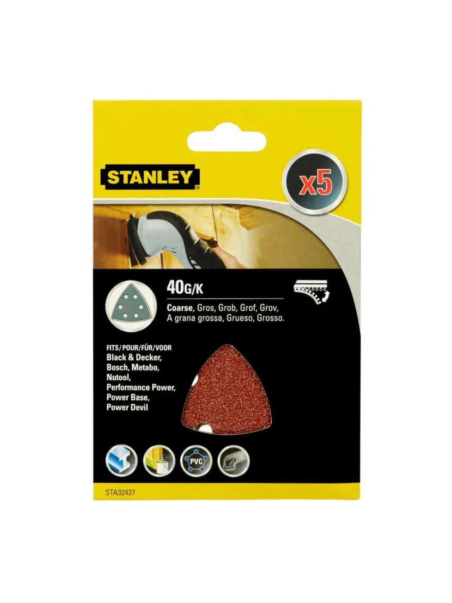 Stanley STA33466 Delta slipepapir 5-pk