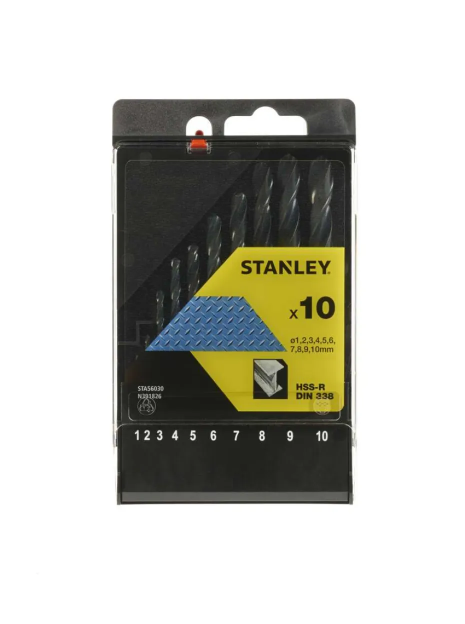 Stanley STA56030 metallborsett HSS-R