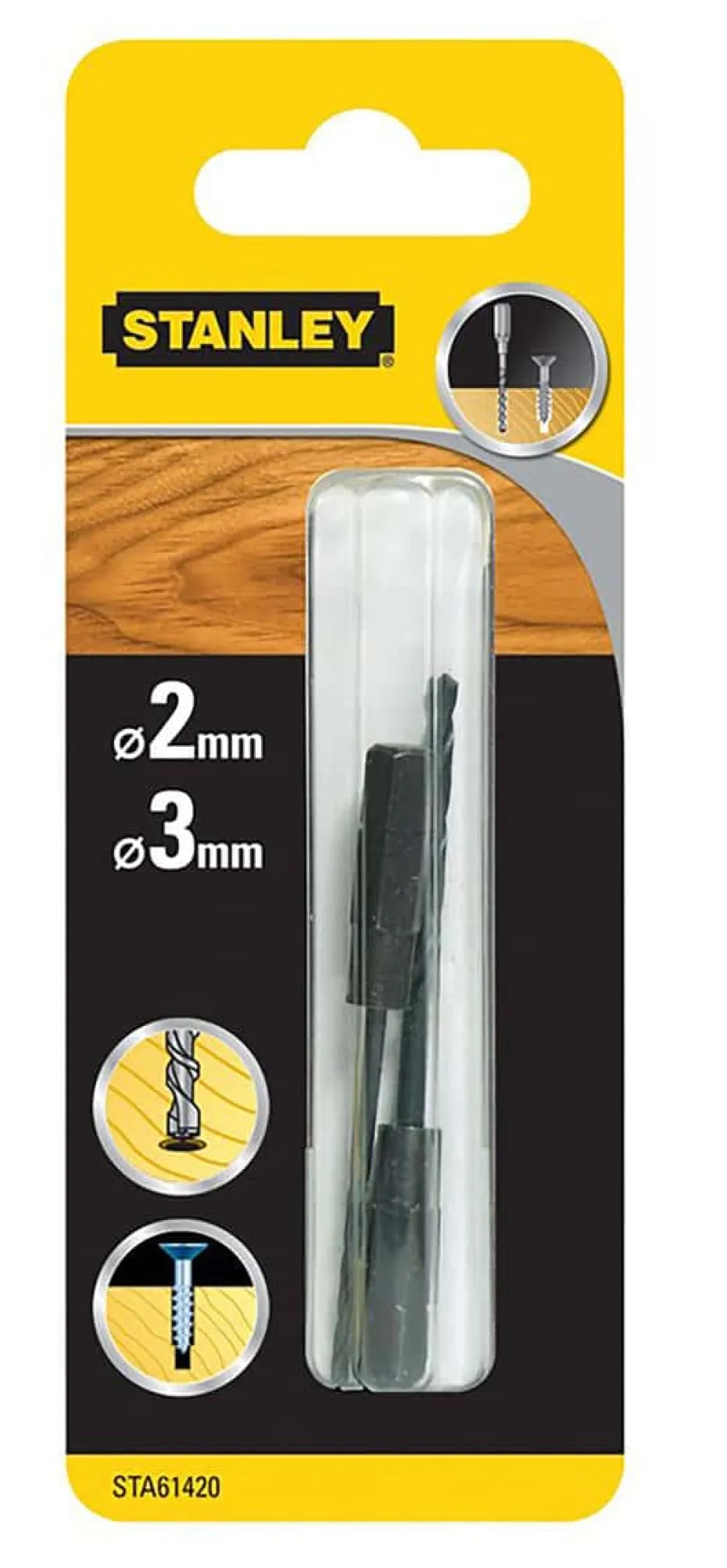 Stanley STA601420 pilotbor/forbor
