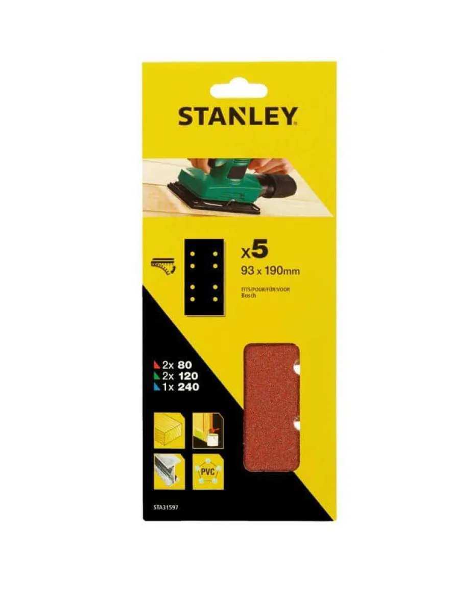 Stanley STA31597 slipepapir 5-pk