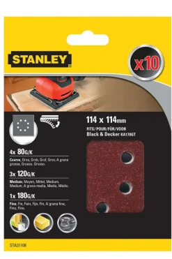 Stanley STA31108 slipepapir 10-pk