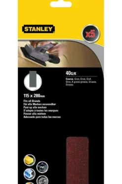 Stanley STA31001 slipepapir 5-pk