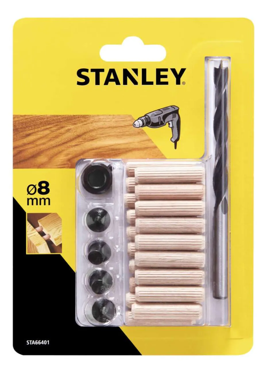 Stanley STA66400/66401 treplugg sett 6+8 mm