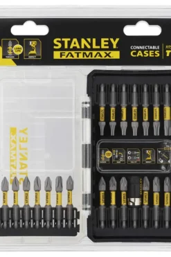 Stanley STA88558-XJ Fatmax bitssett m/magnetisk bitsholder 22 deler