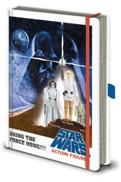 Star Wars: Action figures A5 notatbok